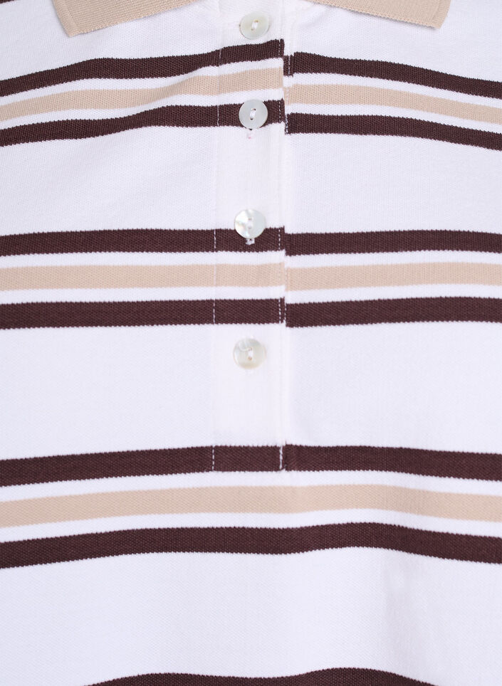 Poloshirt mit kurzen Ärmeln, Vanille, Packshot image number 2