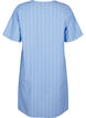 Gestreiftes Kleid aus Bio-Baumwolle, Blue Stripe, Packshot image number 1