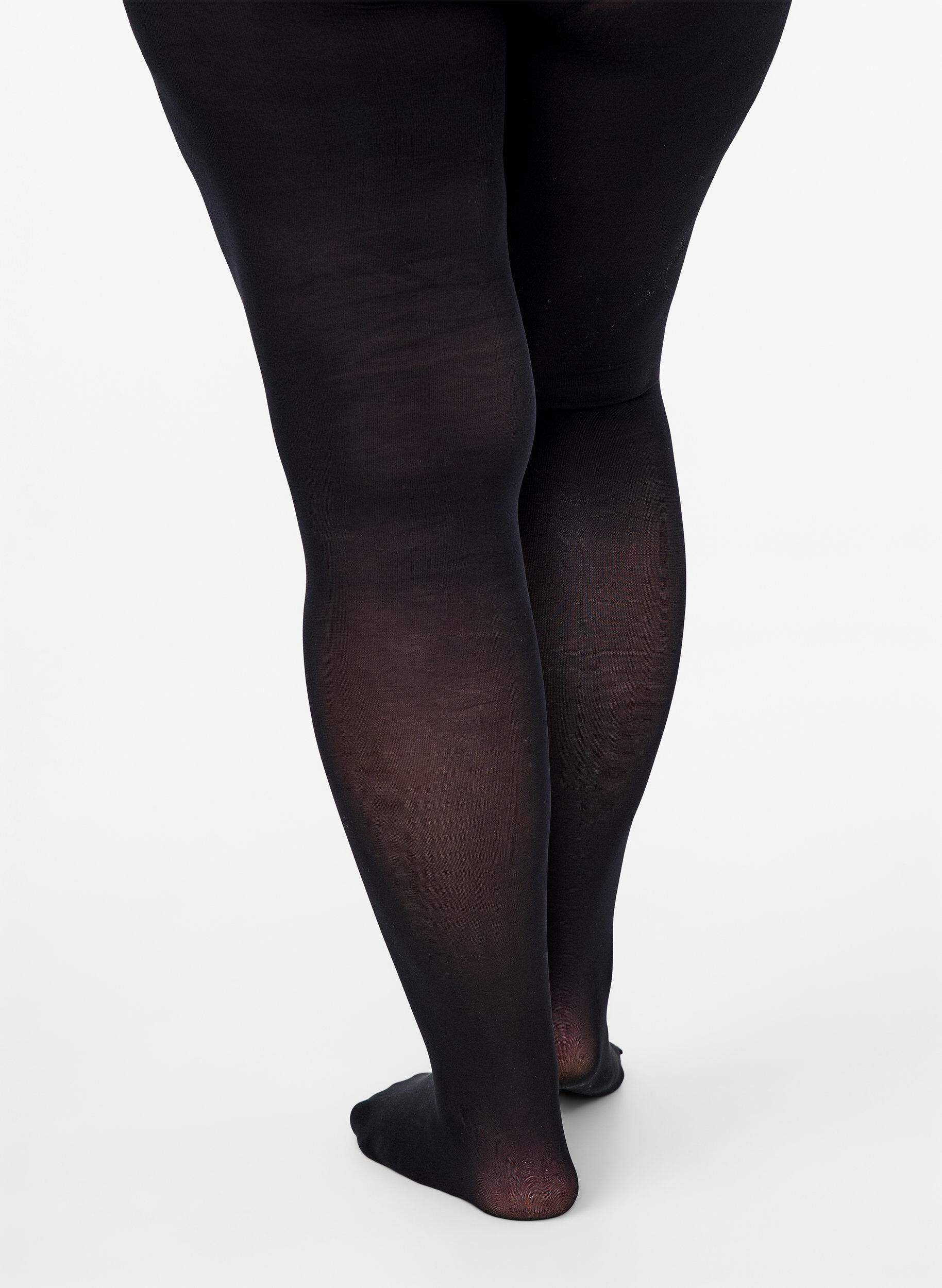 Zizzi2er-Pack Strumpfhose in 100 DEN, Schwarz, Model image number 2