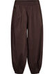 Ballonhose mit Taschen und elastischem Bund, Braun, Packshot image number 0