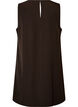 &Auml;rmelloses A-Linien-Kleid mit Nadelstreifen, Braun, Packshot image number 1