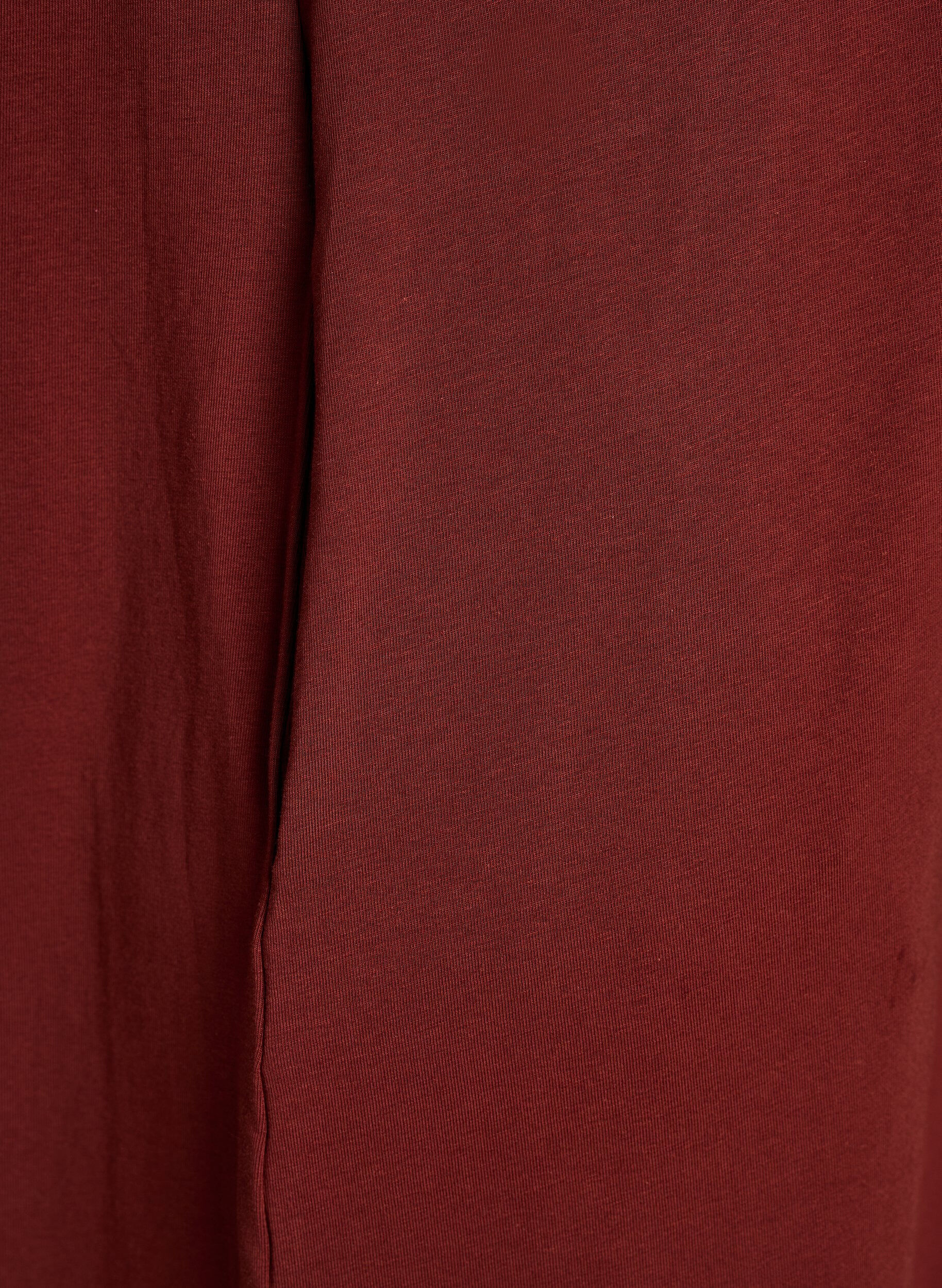 ZizziMidi-T-Shirtkleid mit V-Ausschnitt., 0426, Packshot image number 3