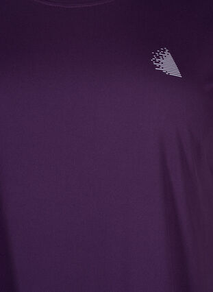 Kurzarm Trainingsshirt, Purple Pennant, Packshot image number 2