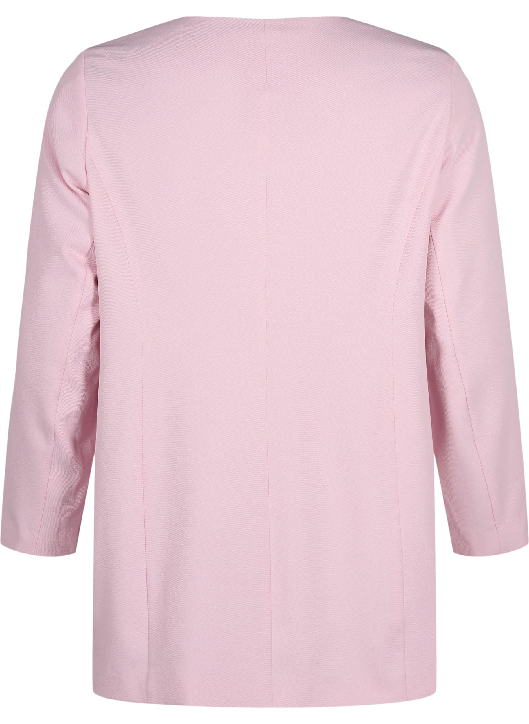ZizziFr&uuml;hlingsjacke mit verdeckter Knopfleiste, Parfait Pink, Packshot image number 1