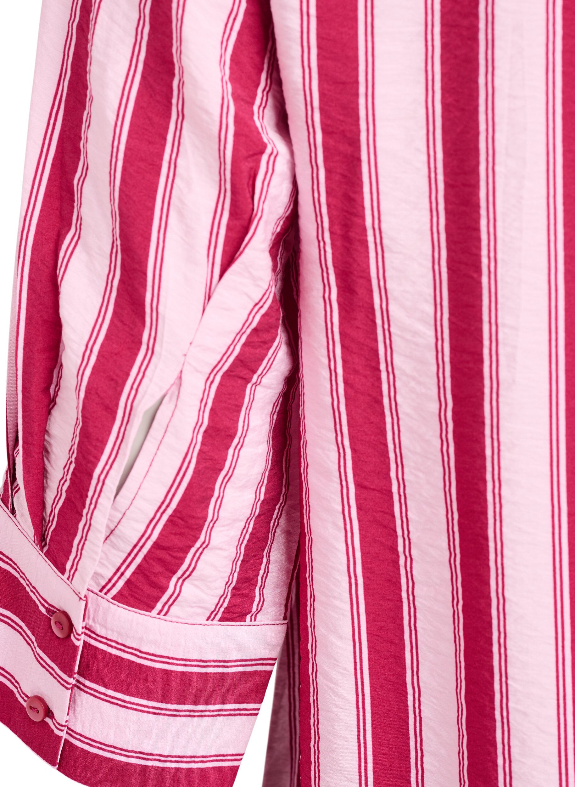 ZizziKleid mit Kragen und Brusttasche, Pink, Packshot image number 3