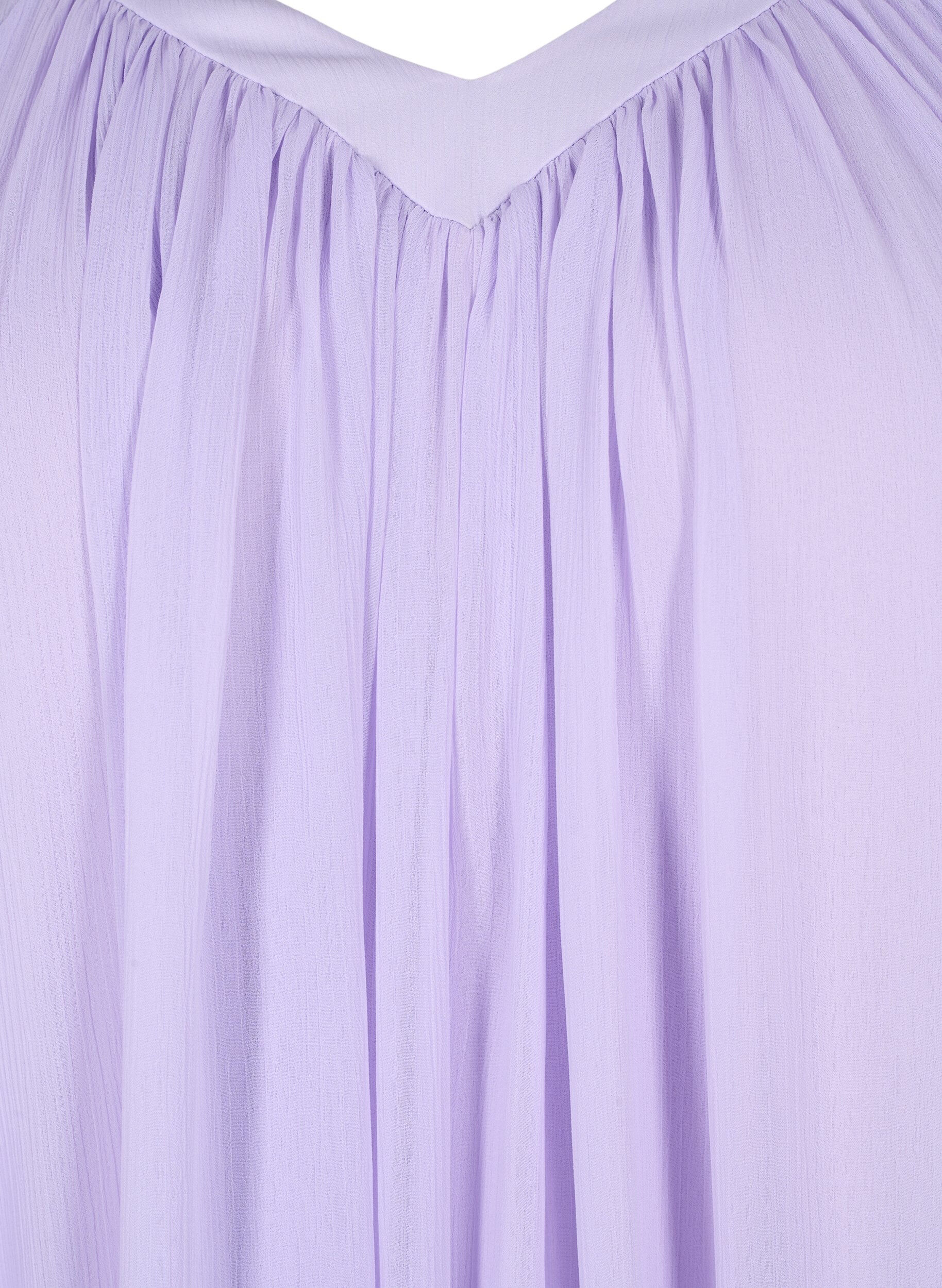 ZizziLockeres Kleid mit kurzen &Auml;rmeln, Purple Heather, Packshot image number 2