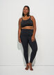 7/8-Trainingstights mit Taschen, Schwarz, Model image number 1
