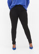 Super Slim Amy Jeans mit hoher Taille, Schwarz, Model image number 4