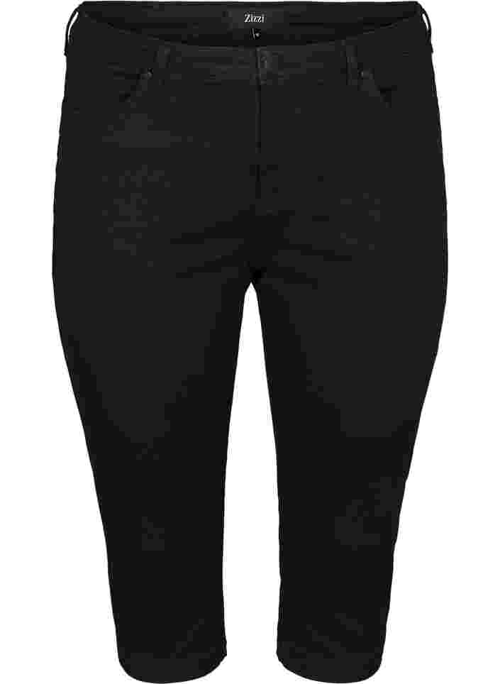 Slim Fit Emily Capri Jeans, Black, Packshot image number 0
