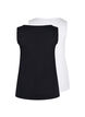 2er-Pack Basic Tanktop in Ripp Optik, Black/Bright White, Packshot image number 1