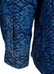 Lockeres Hemd aus Denim mit Schlangenprint, Blau, Packshot image number 3
