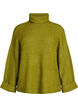 Stricktop mit Rollkragen, Gr&uuml;n, Packshot image number 0