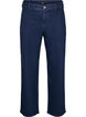 Jeans mit hoher Taille und weitem Bein, Blau, Packshot image number 0