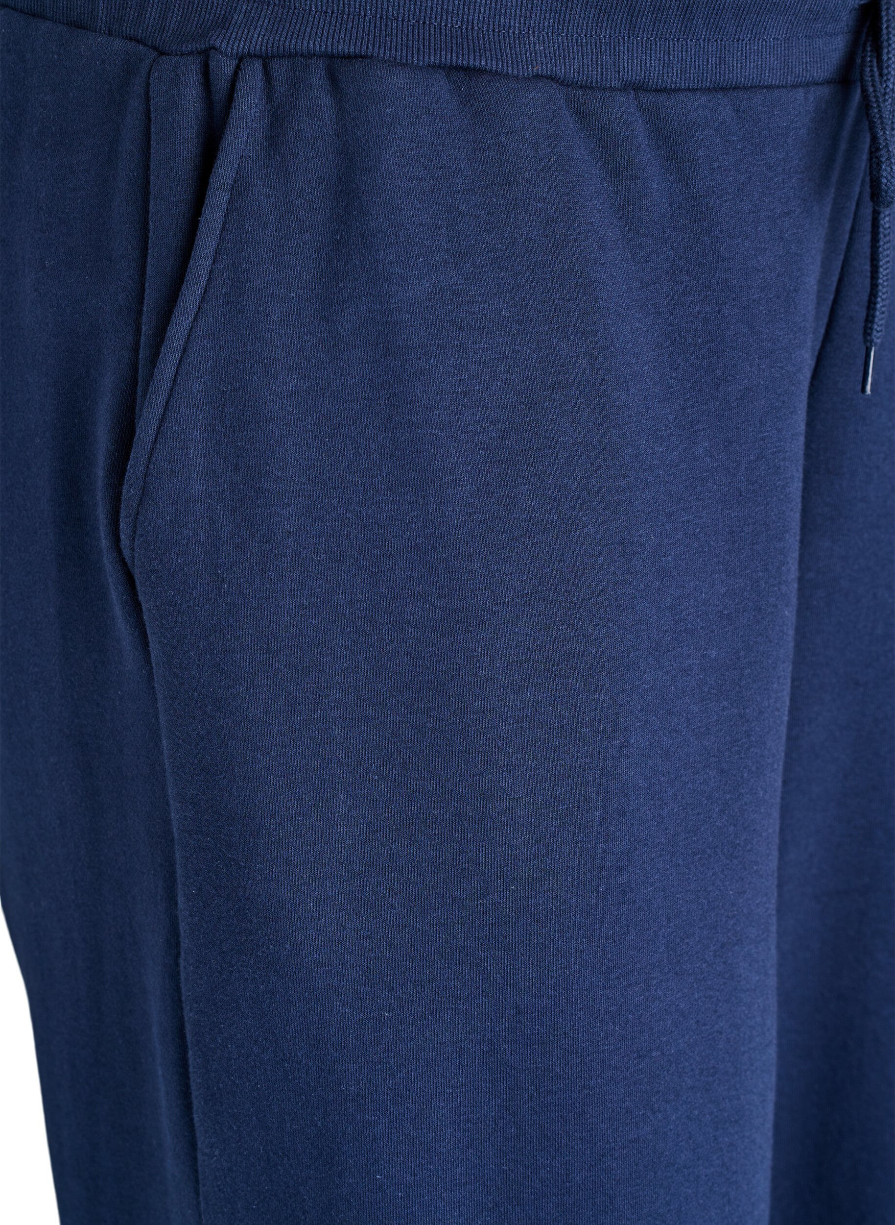 ZizziSweathose mit Taschen, Blau, Packshot image number 2