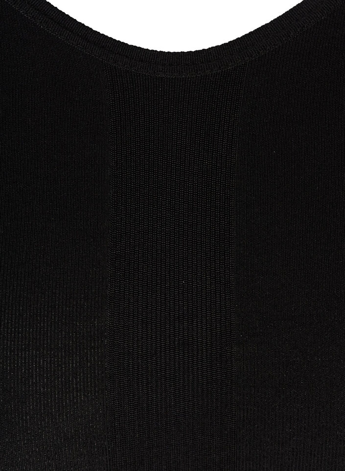 Shapewear Top mit breiten Tr&auml;gern, Schwarz, Packshot