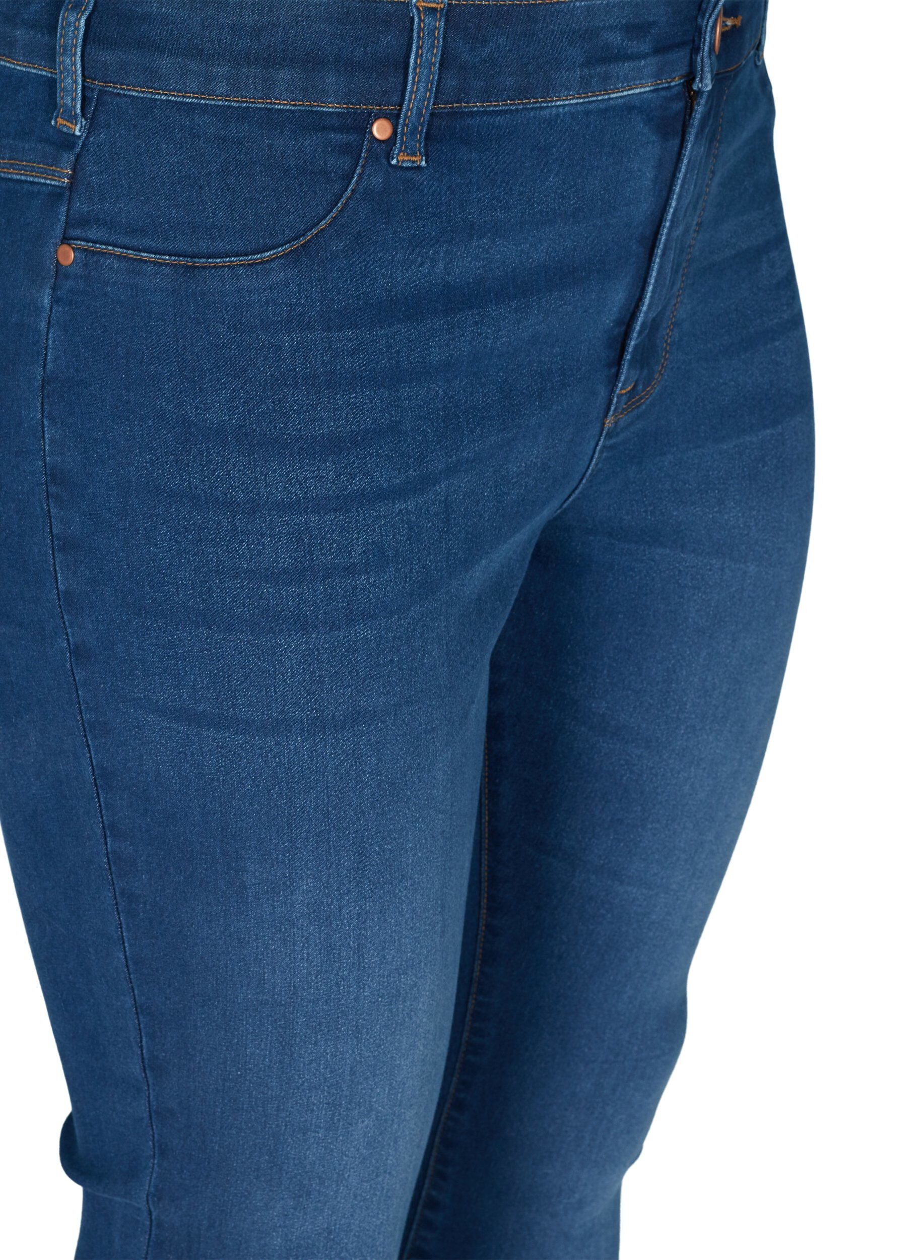 ZizziJeggings aus Baumwollmischung, Blue denim, Packshot image number 2