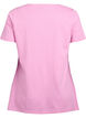 T-Shirt mit Rundhalsausschnitt und A-Linie, Pink, Packshot image number 1