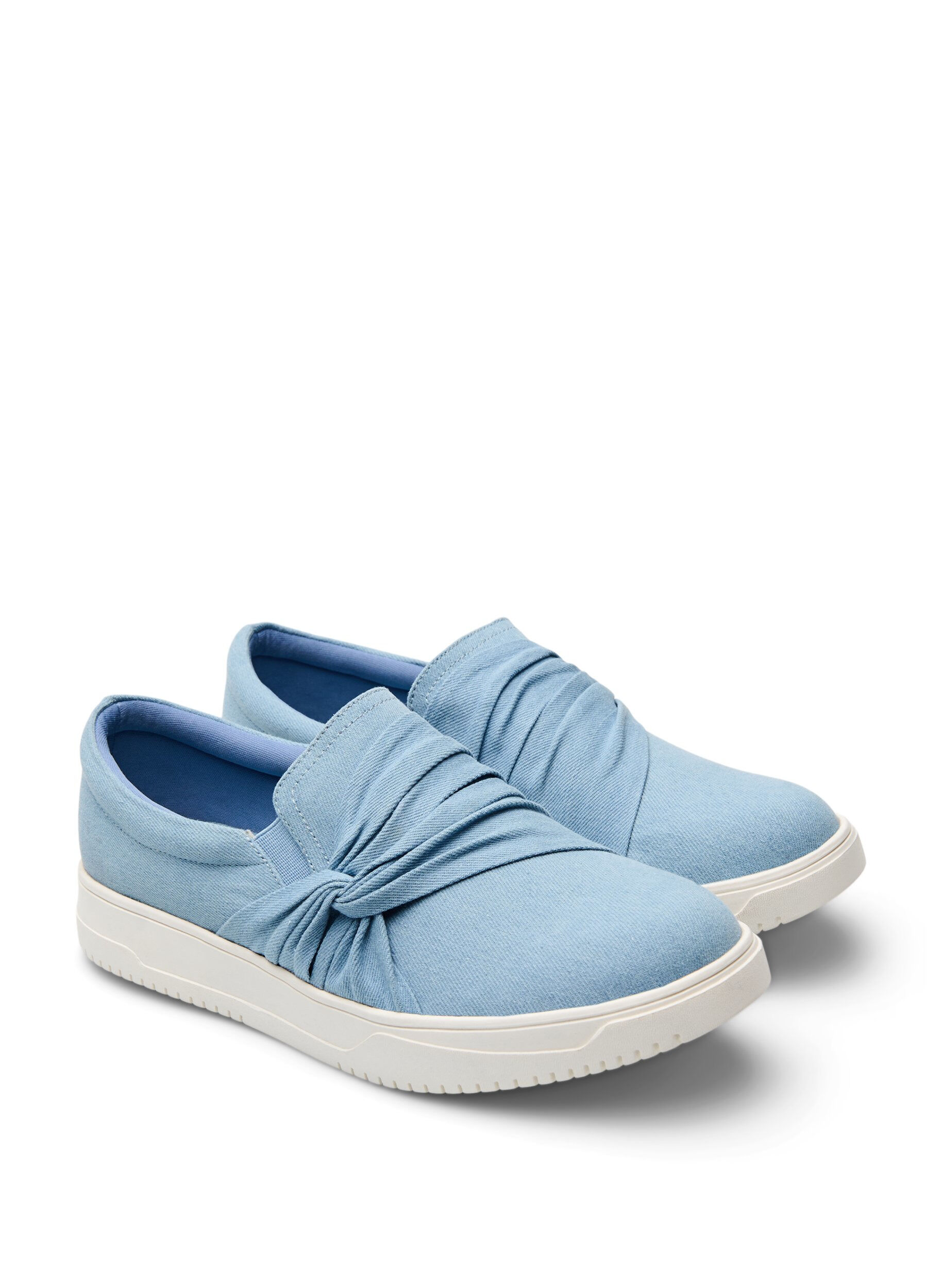 ZizziExtra-Weite - Slip-On mit Knotendetail, Blau, Packshot image number 1
