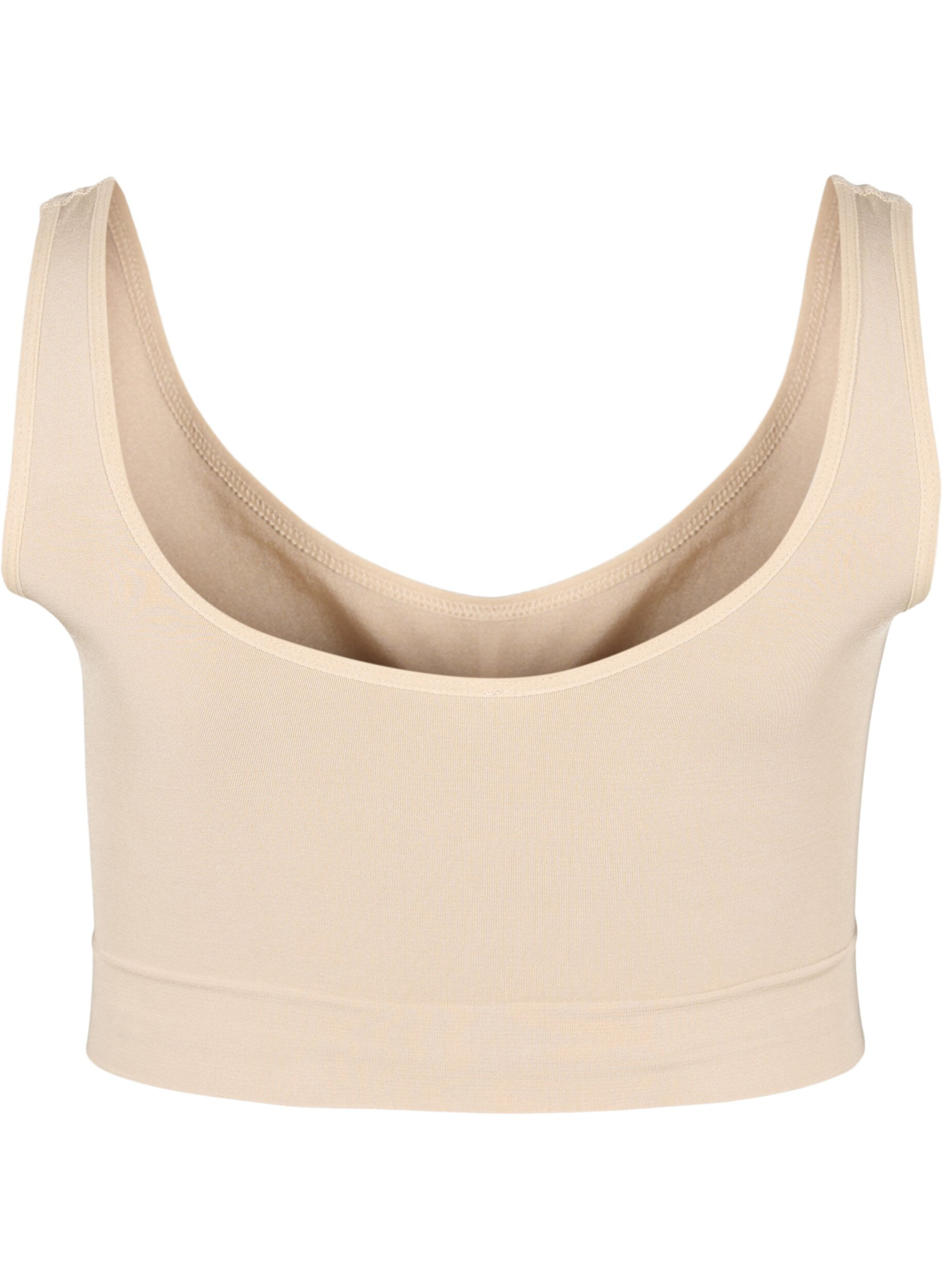 ZizziWeicher BH ohne Wattierung., Beige, Packshot image number 1