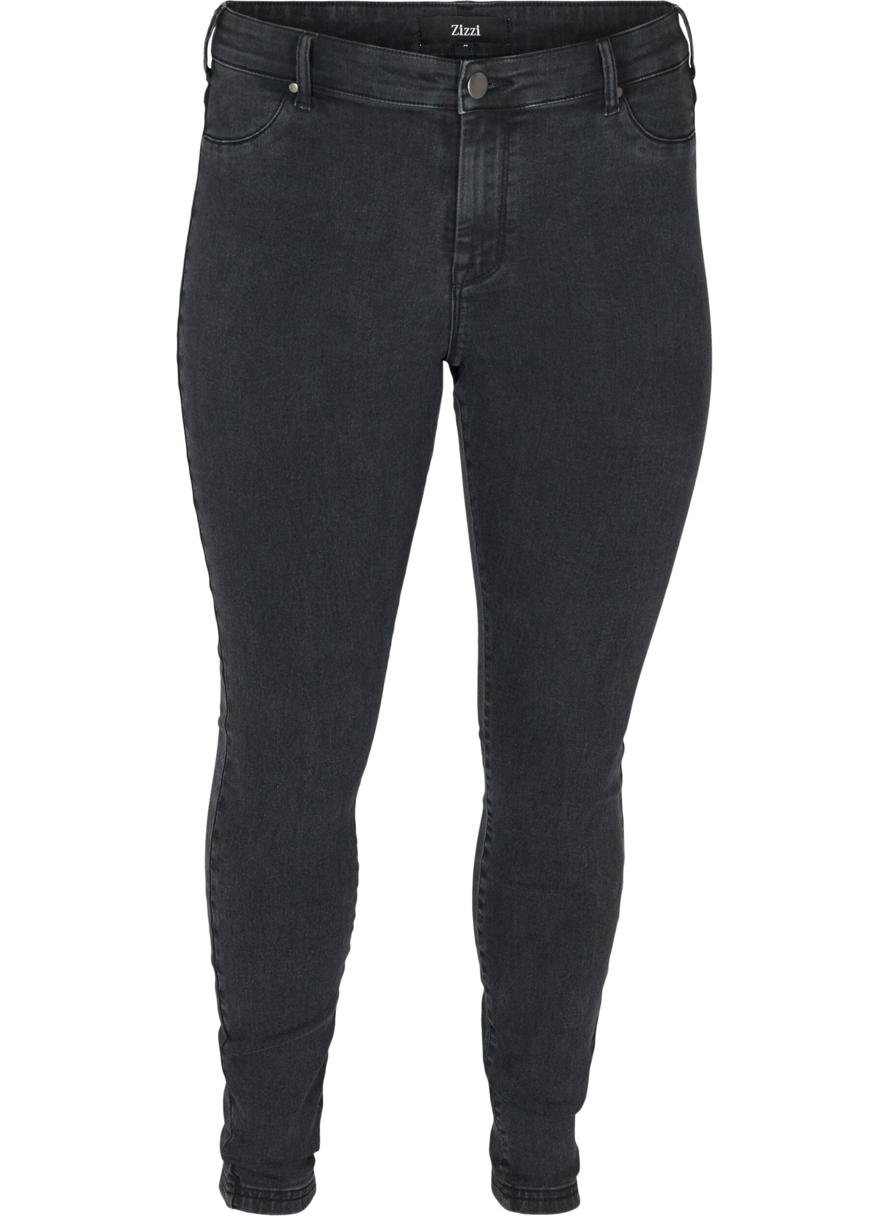 ZizziJeggings aus Baumwollmischung, Grey Denim, Packshot image number 0