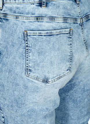 Mom Fit Jeans aus Baumwolle, Light blue denim, Packshot image number 3