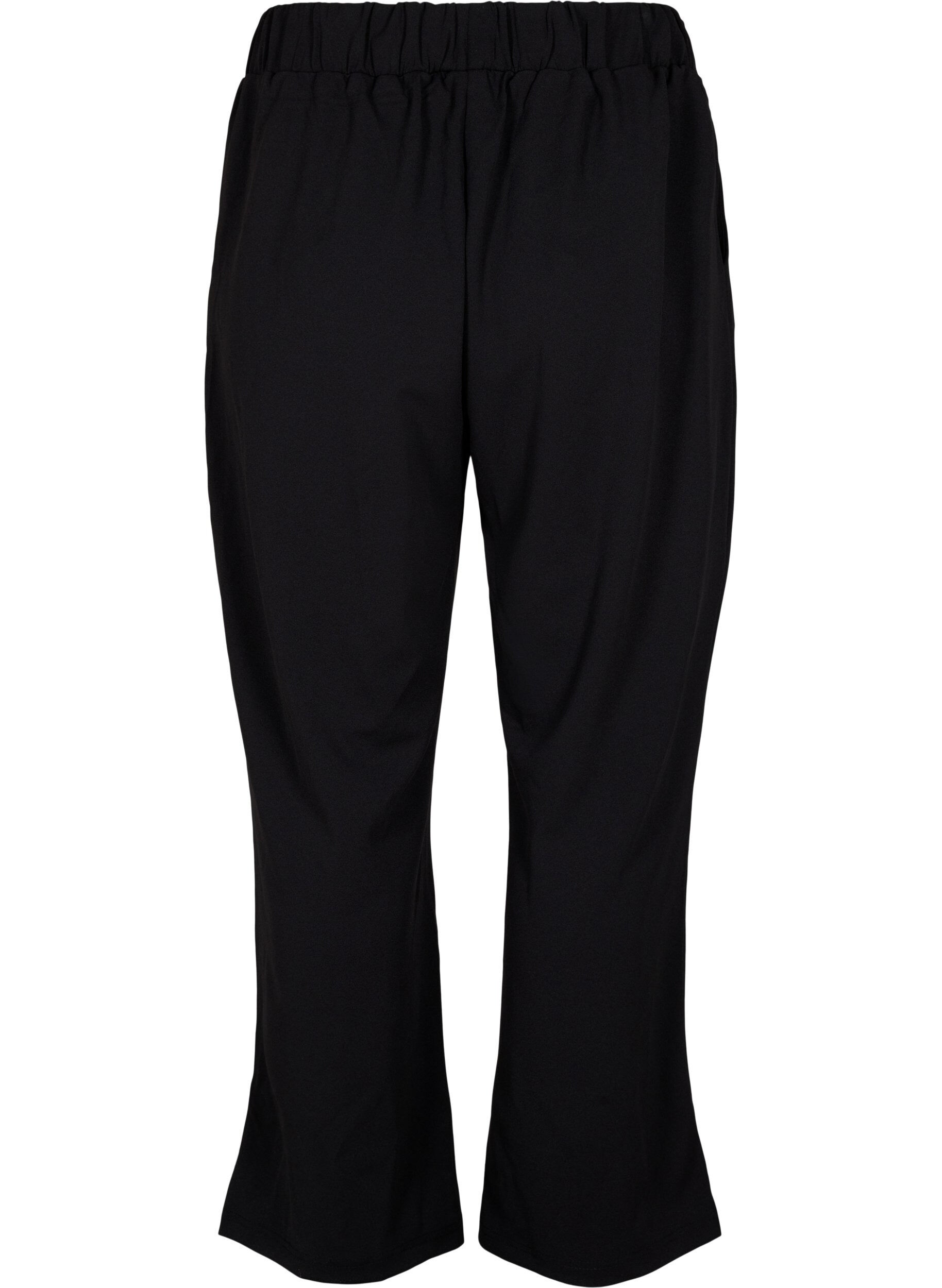 ZizziLockere Hose mit Taschen, Schwarz, Packshot image number 1