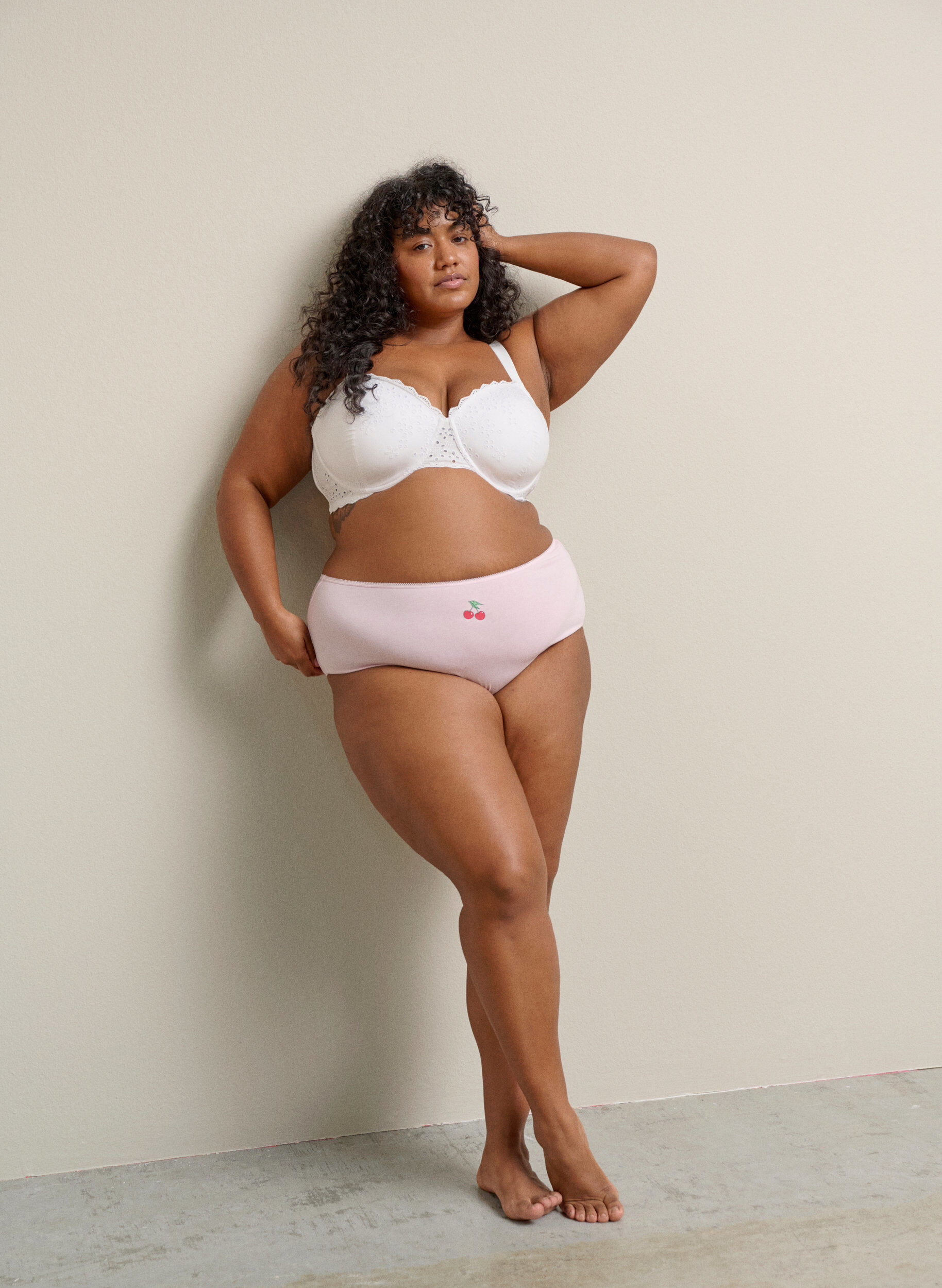 Zizzi7-pack Hipster-Slips mit normaler Taillenh&ouml;he, Rot, Image image number 0