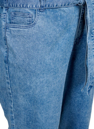 Langärmeliger Denim-Jumpsuit, Light Blue Denim, Packshot image number 3