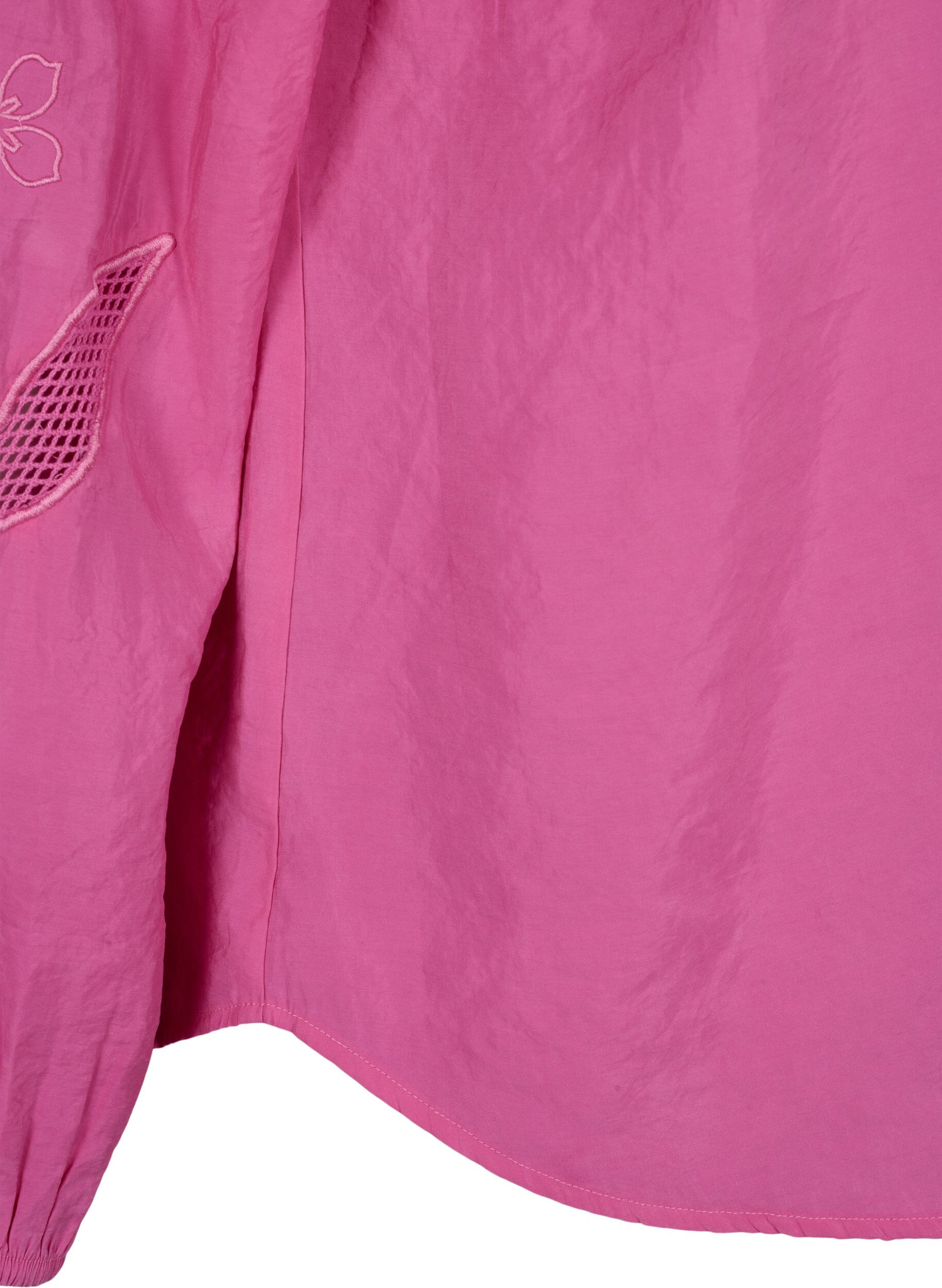 ZizziBluse aus TENCEL&trade;-Modal mit gestickten Details, Phlox Pink, Packshot image number 4
