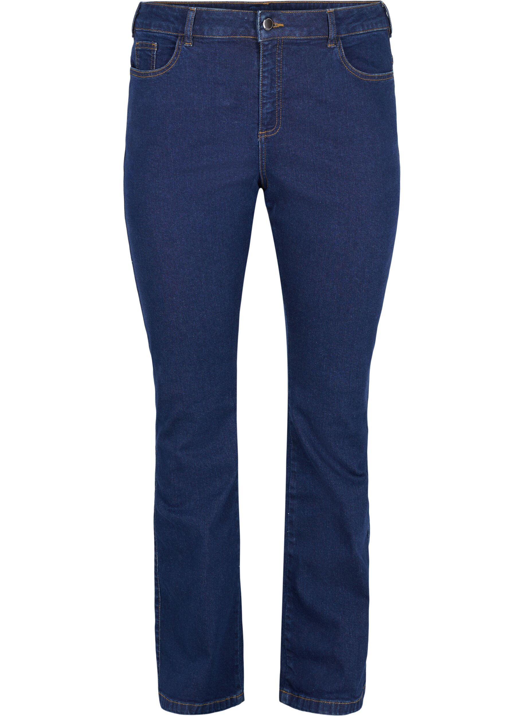 Ellen Bootcut-Jeans mit hoher Taille