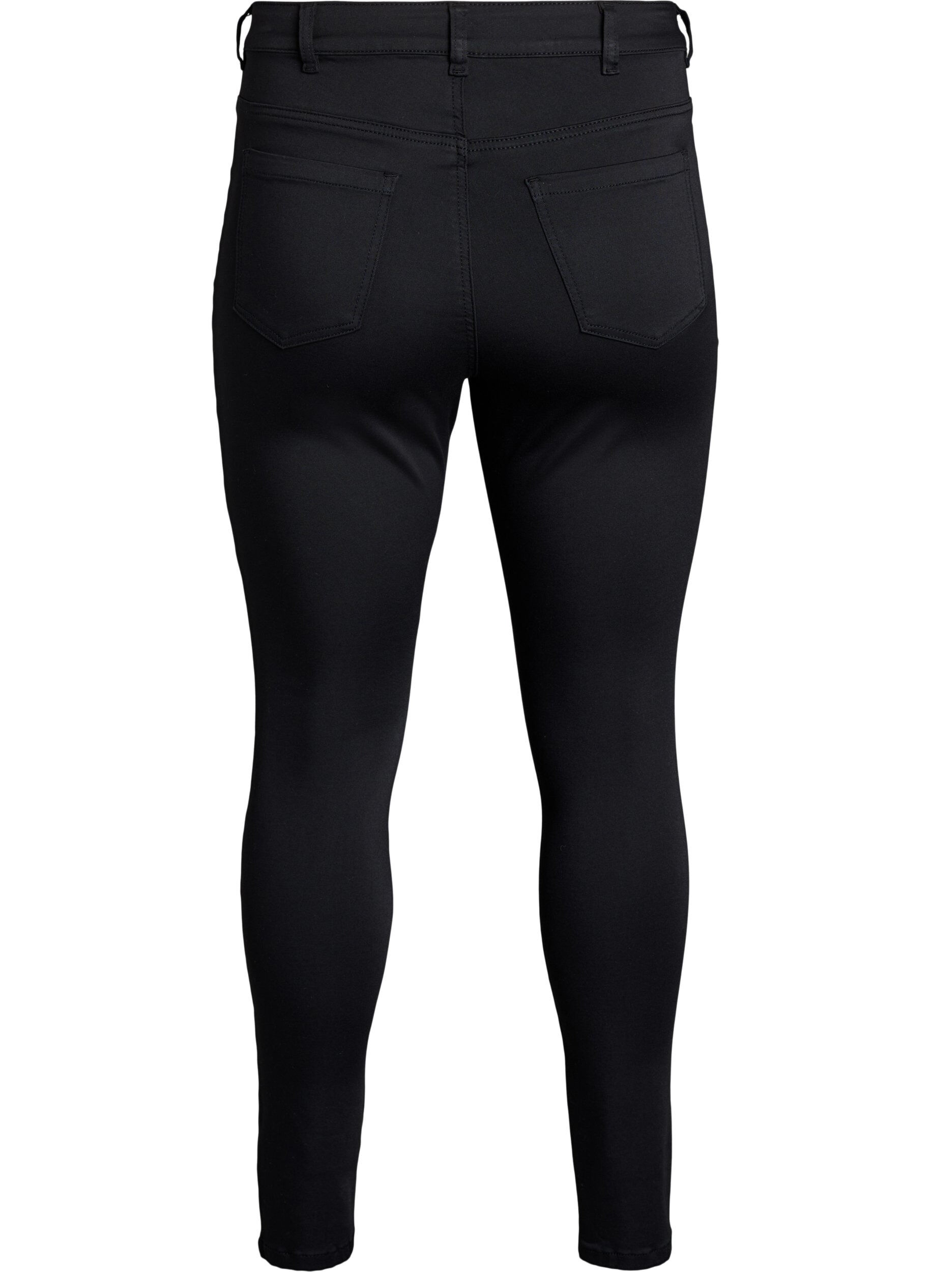 ZizziAmy High-Waist Jeans in Schwarz, Schwarz, Packshot image number 1