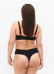 3er Pack G-Strings mit Spitzendetails, Schwarz, Model image number 1