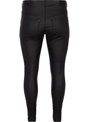Coated Amy Jeans , Black coated, Packshot image number 1