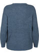 Melange-Pullover mit Rundhalsausschnitt, Bering Sea Mel., Packshot image number 1