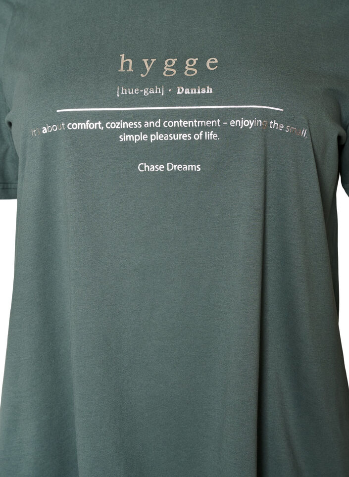 T-Shirt mit Print, Gr&uuml;n, Packshot image number 2