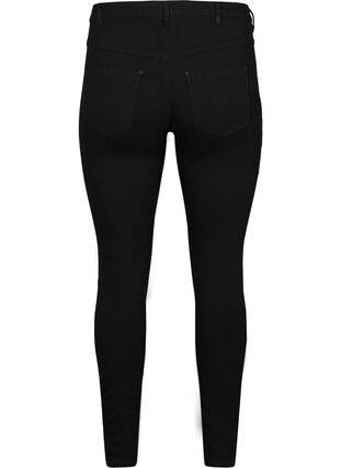 Schwarze Slim Fit Emily Jeans, Black, Packshot image number 1