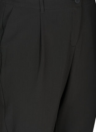 Cropped Hose in klassischem Design, Black, Packshot image number 2
