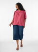 Bluse aus Viskose mit Biesen und Ballon&auml;rmeln, Rot, Model image number 1
