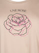 Baumwoll-T-Shirt mit Druck, S. Mink w. Flower, Packshot image number 2