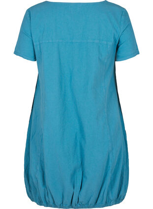 Kleid mit Taschen, Storm Blue, Packshot image number 1
