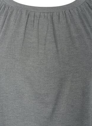 Einfarbige Bluse mit 2/4-Ärmeln, Urban Chic Mél, Packshot image number 2