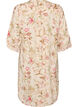 Lange Bluse aus Leinen und Viskose, Vanille, Packshot image number 1