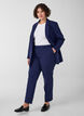 Hose mit Taschen und geradem Bein, Blau, Model image number 0