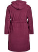 Morgenmantel mit Reißverschluss und Kapuze, Dunkles Bordeaux, Packshot image number 1