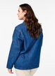 Jeansjacke mit Bindeverschluss und Taschen, Blue Denim, Model image number 1