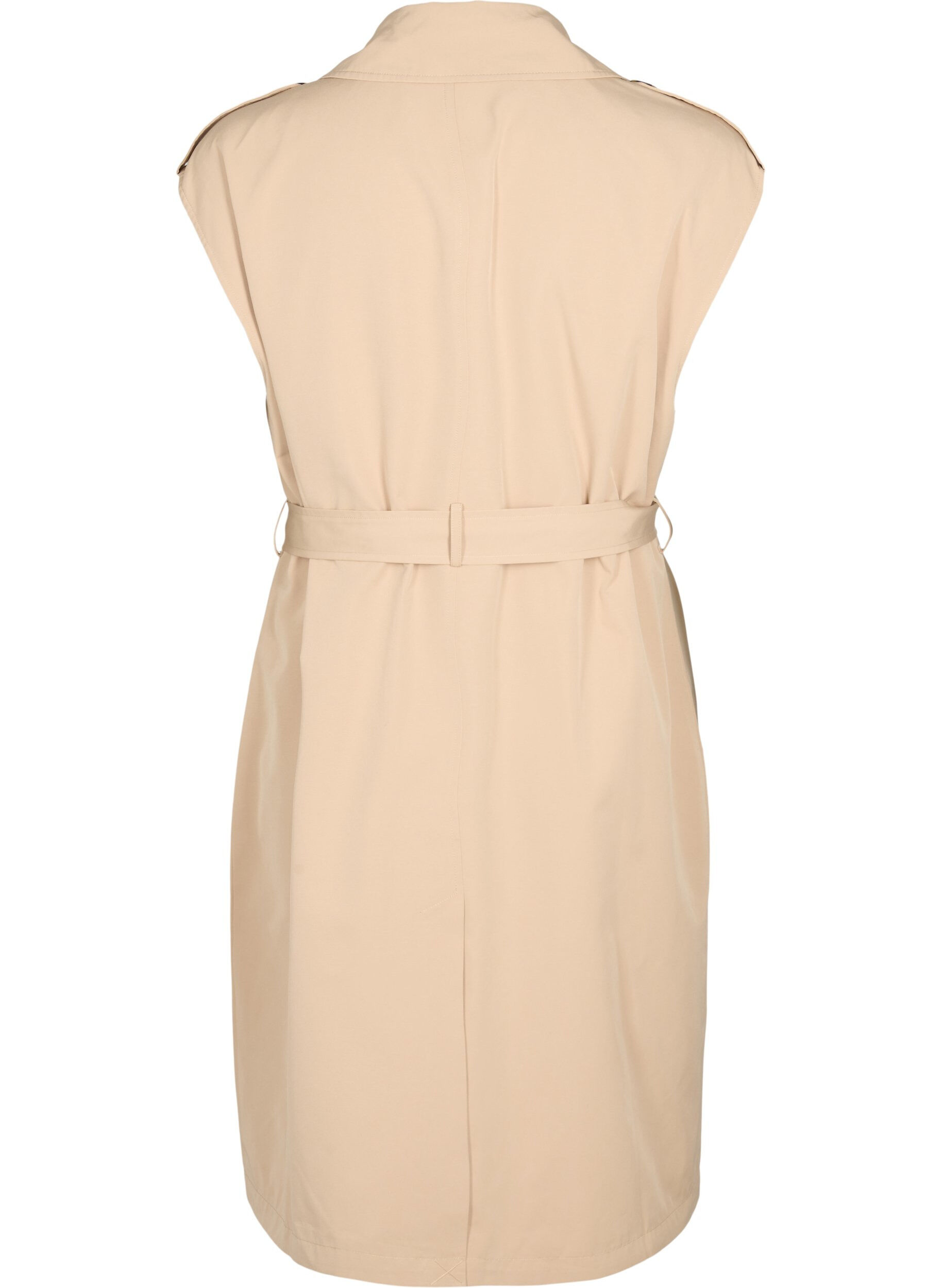 ZizziLange Weste mit G&uuml;rtel, Nomad, Packshot image number 1