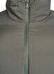Mittellange Pufferjacke mit verstellbarer Taille, Grau, Packshot image number 2