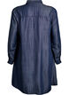 Kurzes Denimkleid aus Lyocell mit Druckkn&ouml;pfen, Blau, Packshot image number 1