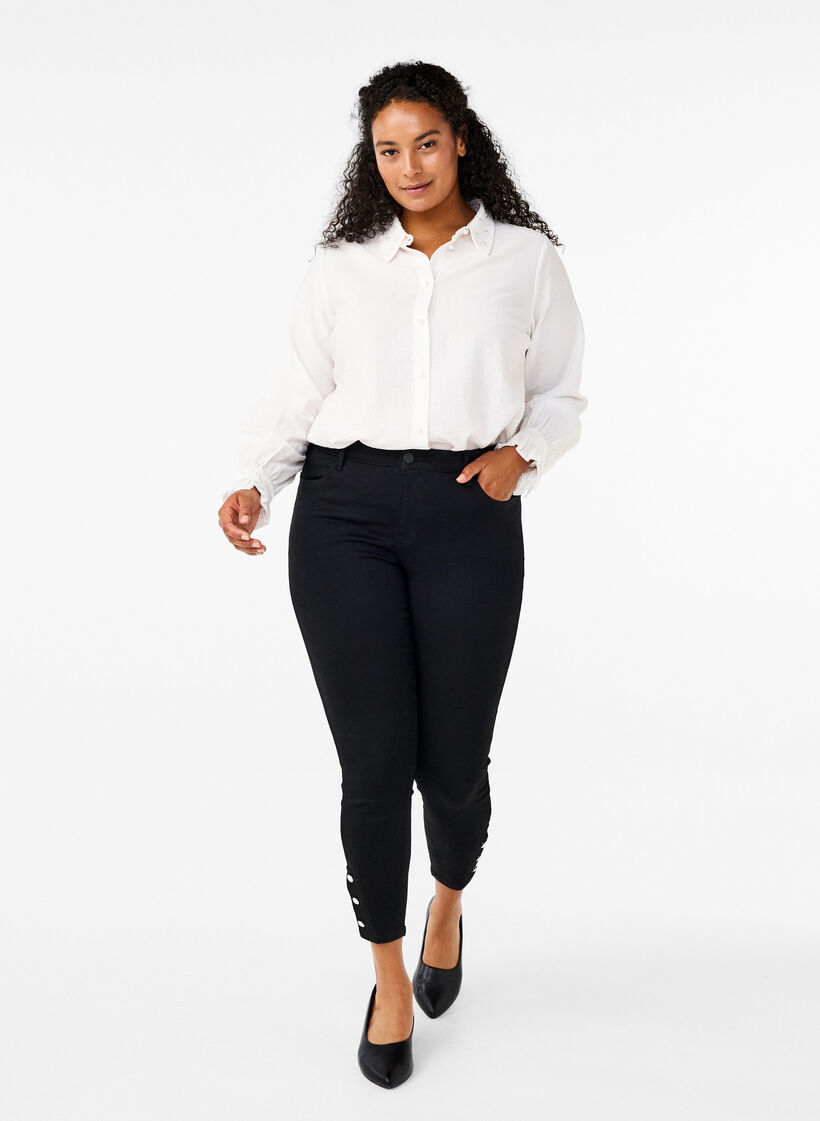 Hemd mit Perlen, Snow White, Model image number 3