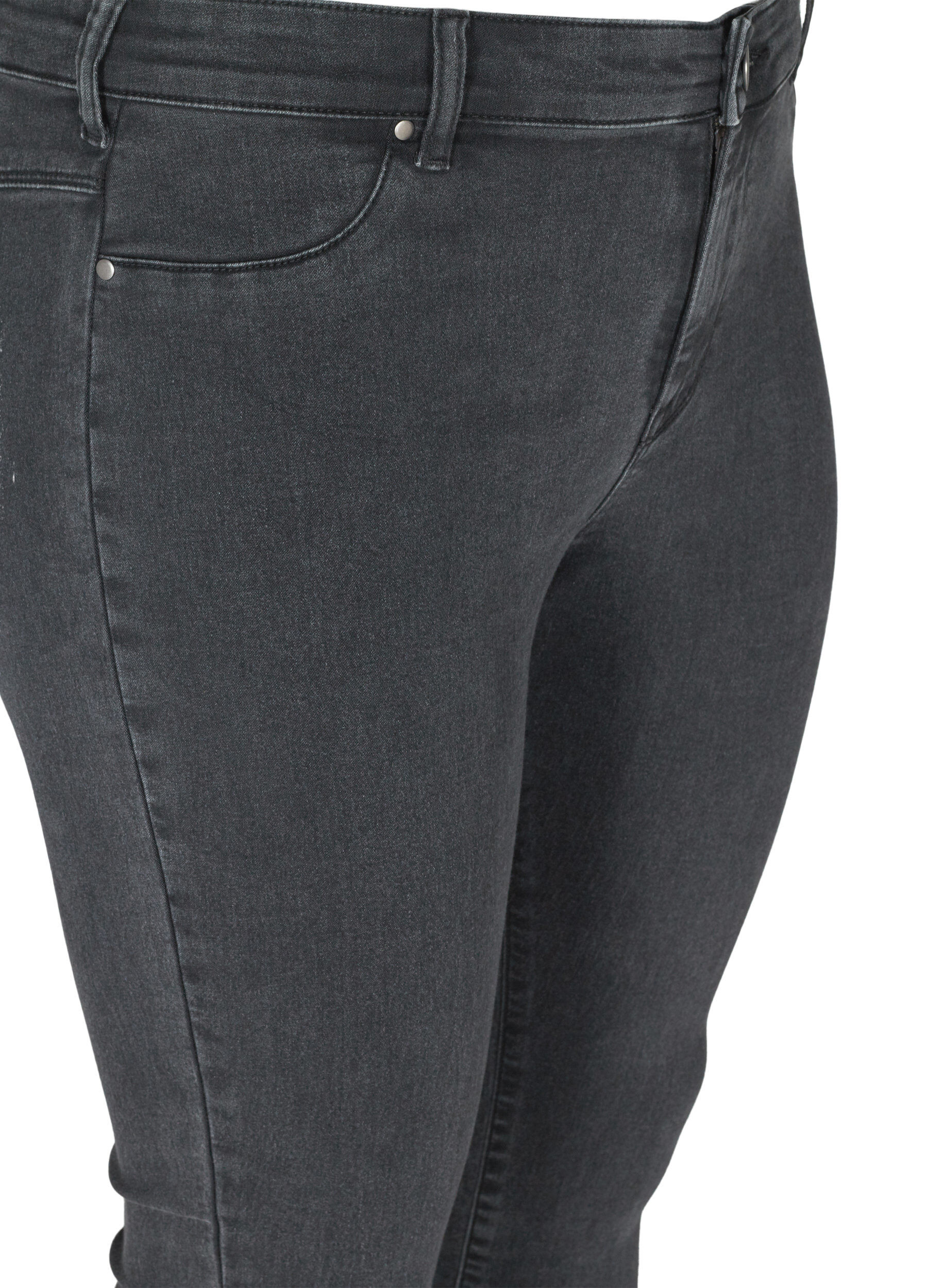 ZizziJeggings aus Baumwollmischung, Grey Denim, Packshot image number 3